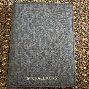 Michael Kors Brown Passport Holder new in packaging!